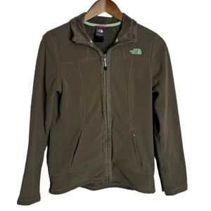 The North Face Tan Fleece Jacket size Small